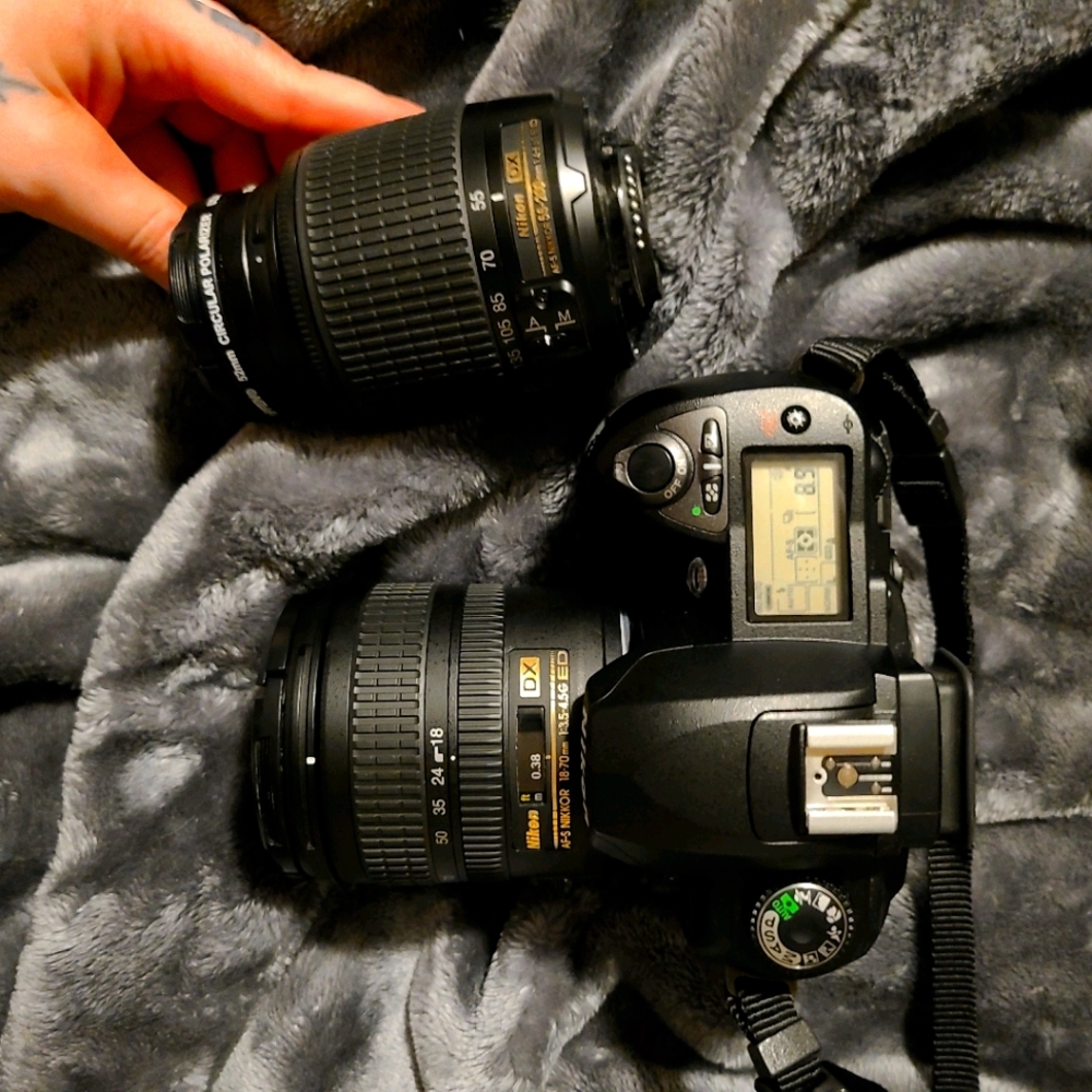 Nikon D70s and accessories